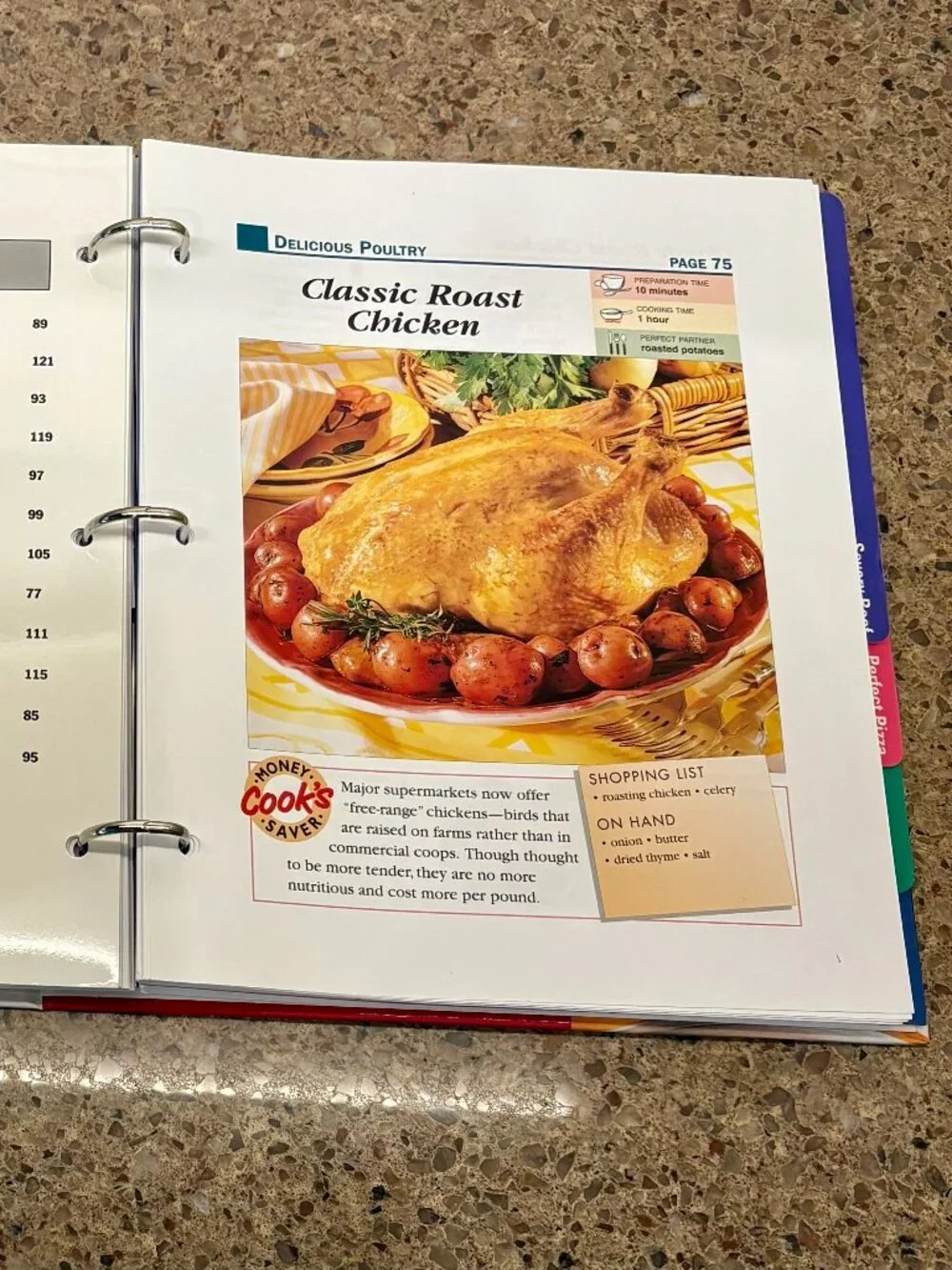 The Best of Everyday Cooking 3-Ring Binder Cookbook - Hardcover Book